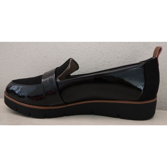 Dr. Scholl's G1379S1002 Women's Sz 8.5W Black Patent Leather Webster Loafers - Picture 9 of 15